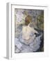 Red Head or to ilet-Henri de Toulouse-Lautrec-Framed Art Print