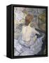Red Head or to ilet-Henri de Toulouse-Lautrec-Framed Stretched Canvas