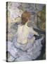 Red Head or to ilet-Henri de Toulouse-Lautrec-Stretched Canvas