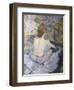 Red Head or to ilet-Henri de Toulouse-Lautrec-Framed Art Print