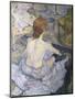 Red Head or to ilet-Henri de Toulouse-Lautrec-Mounted Art Print