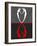 Red Heart Reflection-Felix Podgurski-Framed Art Print