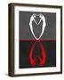 Red Heart Reflection-Felix Podgurski-Framed Art Print