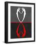Red Heart Reflection-Felix Podgurski-Framed Art Print