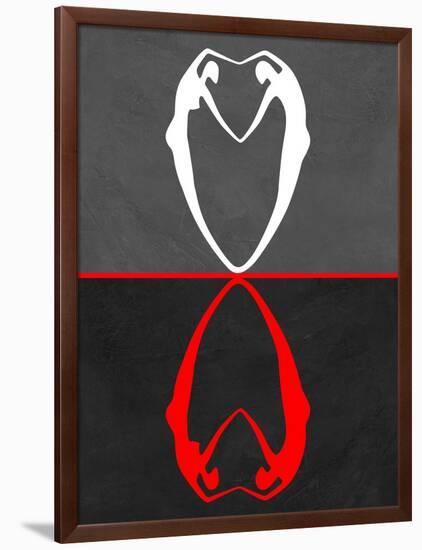 Red Heart Reflection-Felix Podgurski-Framed Art Print