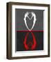 Red Heart Reflection-Felix Podgurski-Framed Art Print