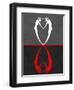 Red Heart Reflection-Felix Podgurski-Framed Art Print