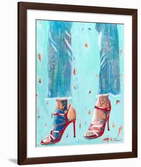 Red Heels-Pamela K. Beer-Framed Art Print