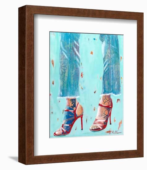 Red Heels-Pamela K. Beer-Framed Art Print