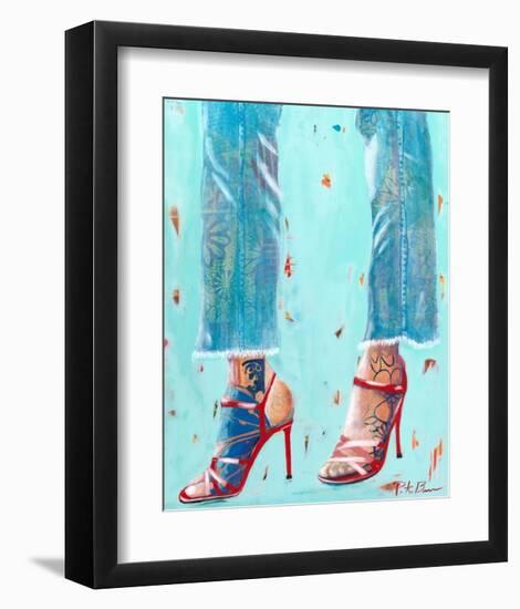 Red Heels-Pamela K. Beer-Framed Art Print