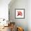 Red Hibiscus-Albert Koetsier-Framed Premium Giclee Print displayed on a wall