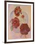 Red Hibiscus-Judy Mastrangelo-Framed Giclee Print