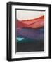 Red Hills II-Jodi Fuchs-Framed Art Print