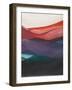 Red Hills II-Jodi Fuchs-Framed Art Print