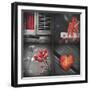 Red Hints Four Pack-Gail Peck-Framed Art Print