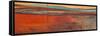 Red Horizon II-Patricia Pinto-Framed Stretched Canvas