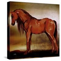 Red Horse II-Elizabeth Medley-Stretched Canvas