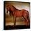 Red Horse II-Elizabeth Medley-Framed Stretched Canvas