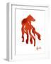 Red Horse-Josh Byer-Framed Giclee Print