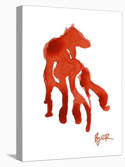 Red Horse-Josh Byer-Stretched Canvas