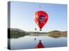 Red Hot Air Balloon-Kevin Griffin-Stretched Canvas