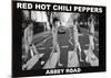 Red Hot Chili Peppers Abbey Road Music Poster Print-null-Mounted Poster