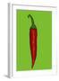 Red hot chilli pepper-Sarah Thompson-Engels-Framed Giclee Print