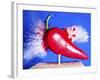 Red Hot Pepper-Alan Sailer-Framed Photographic Print