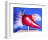 Red Hot Pepper-Alan Sailer-Framed Photographic Print
