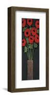 Red Hot Poppies-Rachel Rafferty-Framed Art Print