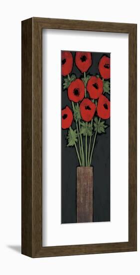 Red Hot Poppies-Rachel Rafferty-Framed Art Print