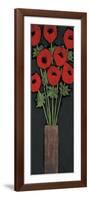 Red Hot Poppies-Rachel Rafferty-Framed Art Print