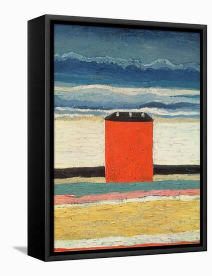 Red House, 1932-Kasimir Malevich-Framed Stretched Canvas