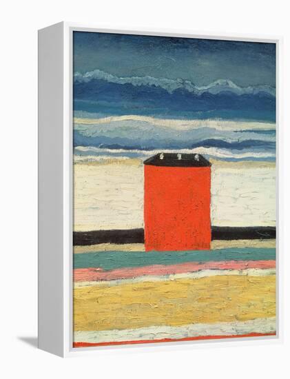 Red House, 1932-Kasimir Malevich-Framed Stretched Canvas