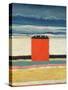 Red House, 1932-Kasimir Malevich-Stretched Canvas