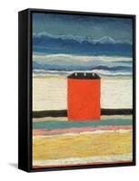 Red House, 1932-Kasimir Malevich-Framed Stretched Canvas