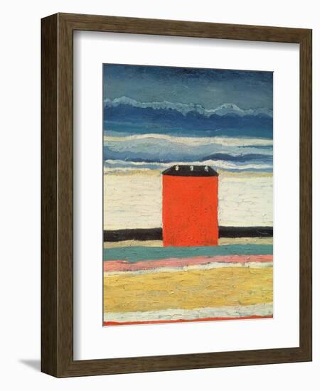 Red House, 1932-Kasimir Malevich-Framed Premium Giclee Print