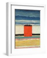 Red House, 1932-Kasimir Malevich-Framed Premium Giclee Print