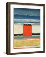 Red House, 1932-Kasimir Malevich-Framed Premium Giclee Print