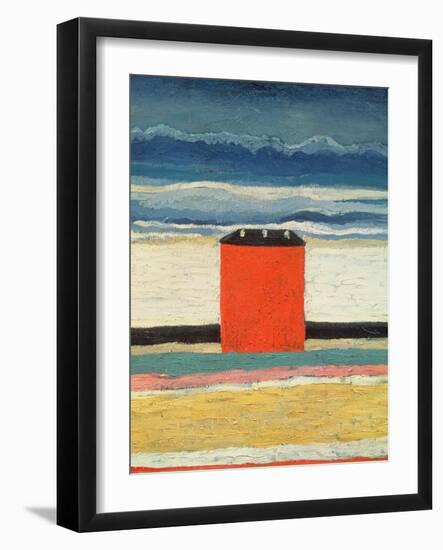 Red House, 1932-Kasimir Malevich-Framed Premium Giclee Print