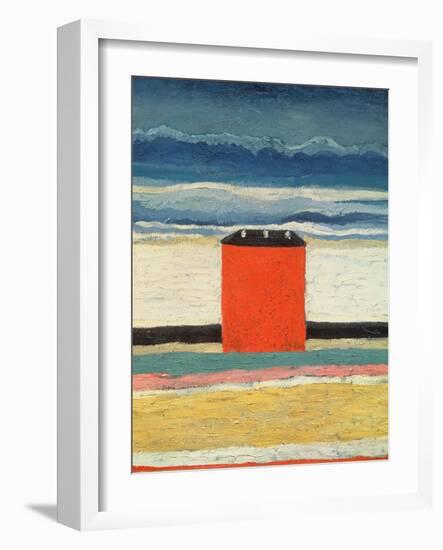 Red House, 1932-Kasimir Malevich-Framed Giclee Print