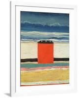 Red House, 1932-Kasimir Malevich-Framed Giclee Print