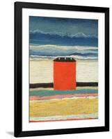 Red House, 1932-Kasimir Malevich-Framed Giclee Print