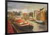 Red House Boat, Amsterdam, 1999-Antonia Myatt-Framed Giclee Print