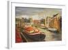 Red House Boat, Amsterdam, 1999-Antonia Myatt-Framed Giclee Print