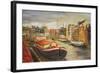 Red House Boat, Amsterdam, 1999-Antonia Myatt-Framed Giclee Print