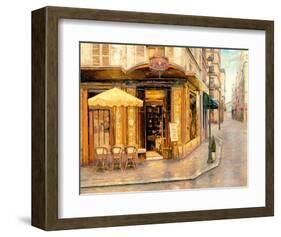 Red House Café-Haixia Liu-Framed Art Print