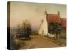 Red House Farm, Tunstall Road-Johnson Hedley-Stretched Canvas