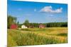 Red Houses in A Rural Landscape-nblx-Mounted Photographic Print