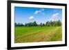 Red Houses in A Rural Landscape-nblx-Framed Photographic Print